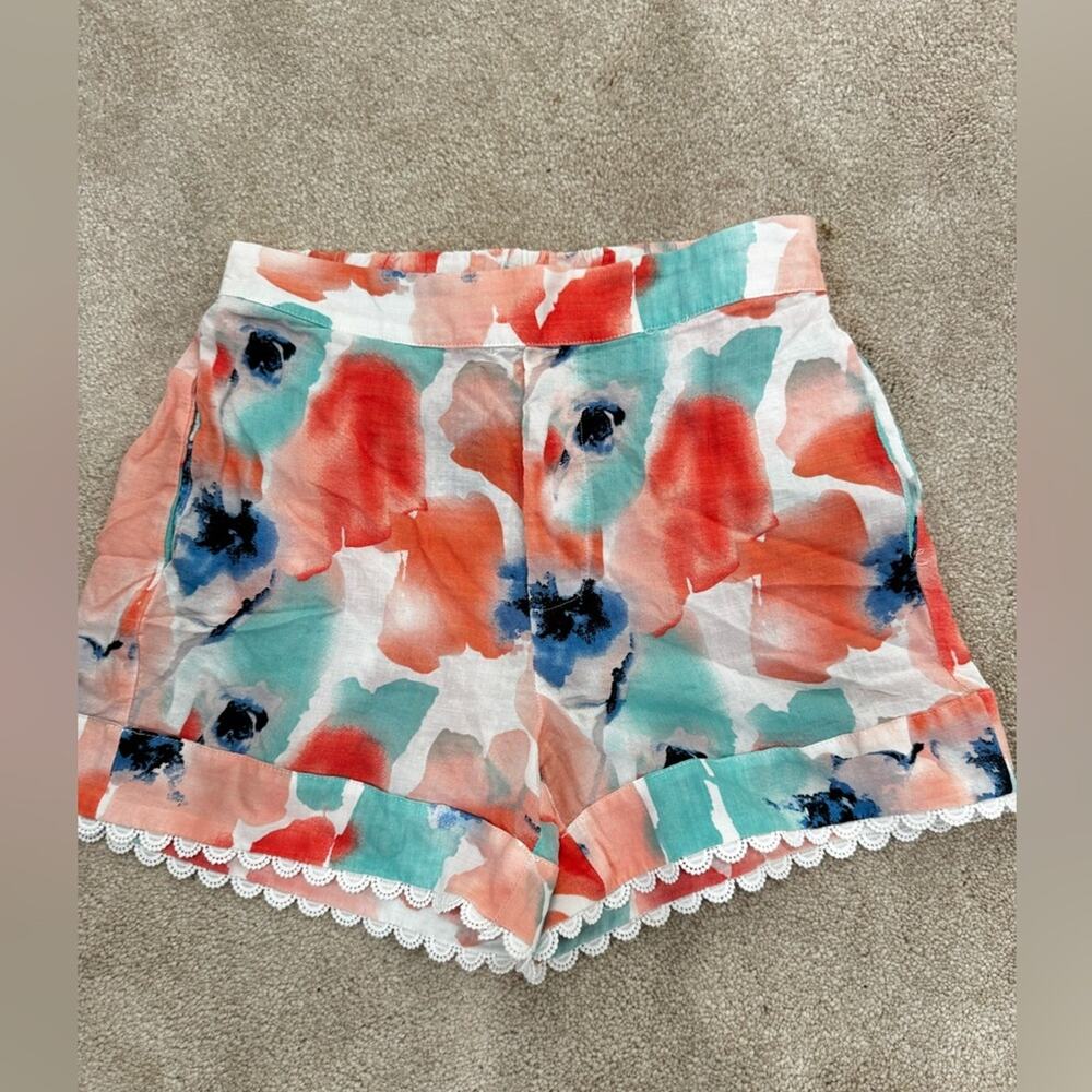 THML women's floral shorts, size XS